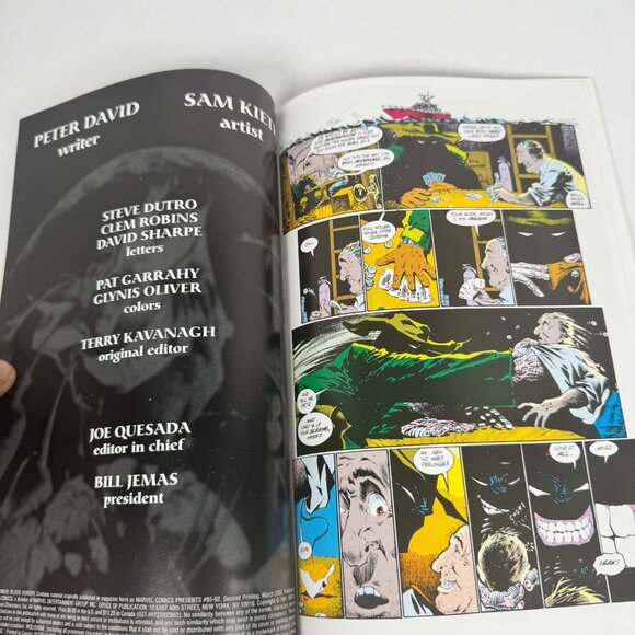 Wolverine Blood Hungry Marvel Comic 2002 Second Printing Trade Paperback - Picture 6 of 8